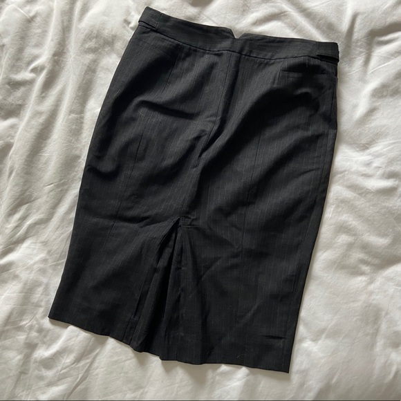 Club Monaco Striped Pencil Skirt - Picture 2 of 4